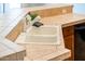A clean and functional kitchen sink at 22236 N Arrellaga Dr, Sun City West, AZ 85375