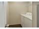 A laundry room with a white washer and dryer at 255 S 92Nd Pl, Mesa, AZ 85208