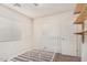 Bedroom with a small bed frame and two windows for natural light at 4786 E Laurel Ct, Gilbert, AZ 85234