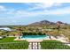 Inviting backyard pool area with mountain views, ideal for relaxation and outdoor enjoyment at 7046 N 59Th Pl, Paradise Valley, AZ 85253