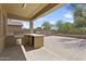 Outdoor kitchen featuring a built-in grill and counter space on a large patio at 11959 W Vernon Ave, Avondale, AZ 85392