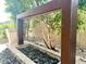 Close-up of a modern water feature, adding a touch of tranquility to the home's outdoor space at 17332 W Wildwood St, Surprise, AZ 85388