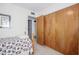 Cozy bedroom featuring a comfortable bed, closet, and neutral tones, perfect for relaxation at 2277 N Recker Rd # 6, Mesa, AZ 85215