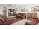 Spacious living room with a comfortable seating arrangement and TV at 2277 N Recker Rd # 6, Mesa, AZ 85215