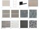 Selection of interior finishings includes tiles, hardware, flooring and paint samples at 23656 N 123Rd St # 240, Scottsdale, AZ 85255