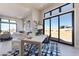 Open office with lots of natural light featuring views into living room and bedroom at 23656 N 123Rd St # 240, Scottsdale, AZ 85255