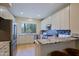 Modern kitchen with granite countertops, stainless steel appliances, and white cabinets at 32835 N 70Th St, Scottsdale, AZ 85266