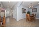Inviting dining area with tiled flooring, pendant lighting, and ample space for entertaining guests at 4306 W Summerside Rd, Laveen, AZ 85339