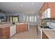 Kitchen with sleek countertops, stainless steel appliances, and ample natural light at 4306 W Summerside Rd, Laveen, AZ 85339