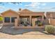 Backyard featuring desert landscaping, an outdoor patio and fenced in area at 4722 E Casey Ln, Cave Creek, AZ 85331