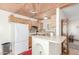 Bright kitchen with wood cabinets, white countertops, and tile backsplash at 8140 N 107Th Ave # 120, Peoria, AZ 85345