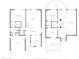 Detailed floor plan showing layout of rooms, including bedrooms, living spaces, and bathrooms at 8424 E San Bernardo Dr, Scottsdale, AZ 85258