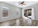 Spacious bedroom offers a large sliding door that leads to an outdoor patio at 903 W Raven Dr, Chandler, AZ 85286