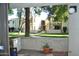 Private patio view of a well-manicured courtyard with attractive landscaping at 10444 N 69Th St # 128, Paradise Valley, AZ 85253