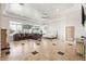 Spacious main bedroom with a fireplace, seating area, and natural light at 11054 E North Ln, Scottsdale, AZ 85259
