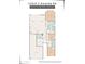 A detailed floor plan showing a spacious layout including three bedrooms, three baths, and a living area at 11910 E Amanda Rd, Gold Canyon, AZ 85118
