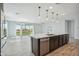 Kitchen featuring a large center island, stainless steel appliances and view to the backyard at 11910 E Amanda Rd, Gold Canyon, AZ 85118
