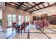 Charming clubhouse dining area featuring cozy seating and a convenient kitchen at 1367 S Country Club Dr # 1295, Mesa, AZ 85210