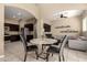 Open living space with a view of the kitchen and a dining area at 1367 S Country Club Dr # 1295, Mesa, AZ 85210
