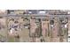 An aerial view showing the property location in relation to surrounding roads and properties at 20521 E Germann Rd, Queen Creek, AZ 85142