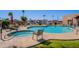 Relax in the community pool and spa, offering a refreshing and luxurious outdoor experience at 2121 N Center St # 141, Mesa, AZ 85201