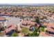 Aerial view of neighborhood with mature landscaping and many amenities at 2916 E Amber Ridge Way, Phoenix, AZ 85048