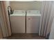 Washer and dryer, with white appliances, providing convenience at 2929 W Yorkshire Dr # 2118, Phoenix, AZ 85027