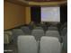 Enjoy movie nights in the community theater room with tiered seating and a projector screen at 2929 W Yorkshire Dr # 2118, Phoenix, AZ 85027