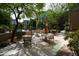 Outdoor seating and barbecue area with umbrella, perfect for entertaining outdoors at 435 W Rio Salado Pkwy # 210, Tempe, AZ 85281