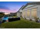 Beautiful backyard with a pool and outdoor seating, perfect for relaxing and entertaining at 4457 E Fountain St, Mesa, AZ 85205