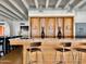 Modern interior featuring a stylish bar with seating, decor and an elegant, bright space at 4750 N Central Ave # 1N, Phoenix, AZ 85012