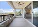 Large balcony with desert views, a sliding glass door to the interior, and neutral decor at 5100 E Rancho Paloma E Dr # 1046, Cave Creek, AZ 85331