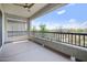 Covered balcony providing an unobstructed view of the expansive desert landscape at 5100 E Rancho Paloma E Dr # 1046, Cave Creek, AZ 85331