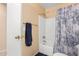 Bright and airy bathroom with shower-tub and modern fixtures at 5749 S 249Th Dr, Buckeye, AZ 85326