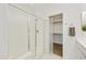 Bathroom features shower, sink and walk-in closet at 5854 S Del Rancho --, Mesa, AZ 85212