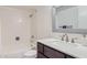 Clean bathroom featuring a shower-tub combo, modern vanity, and updated fixtures at 7960 E Camelback Rd # 209, Scottsdale, AZ 85251