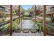 Beautiful courtyard view featuring a tranquil fountain surrounded by lush landscaping at 7157 E Rancho Vista Dr # 4001, Scottsdale, AZ 85251