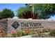 Elegant stone sign for The Westin Kierland Resort & Spa with decorative metal accents and colorful flowers at 7009 E Acoma, Lot #2060 Dr # 2060, Scottsdale, AZ 85254