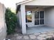 Cozy covered patio with ceiling fan, perfect for outdoor relaxation and entertaining at 2638 W Sat Nam Way, Phoenix, AZ 85086