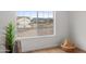 Bright window view of the front yard from inside the home at 10241 E La Palma Ave, Gold Canyon, AZ 85118