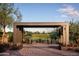 Stylish outdoor seating area with scenic golf course views, perfect for relaxing and socializing at 1948 W Rowel Rd, Phoenix, AZ 85085