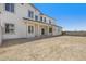 Exterior view of house and large backyard; perfect for entertaining and recreation at 2149 W Rowel Rd, Phoenix, AZ 85085