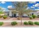 Beautiful single-Gathering home with desert landscaping and a stone walkway at 22867 E Via Las Brisas --, Queen Creek, AZ 85142