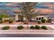 Beautiful single-Gathering home with desert landscaping and a stone walkway at 22867 E Via Las Brisas --, Queen Creek, AZ 85142