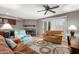 Comfortable living room with fireplace and sliding glass doors at 2315 W Union Hills Dr # 124, Phoenix, AZ 85027