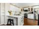 Bright kitchen featuring white cabinets, stainless steel appliances, and tile countertops at 33550 N Dove Lakes Dr # 1041, Cave Creek, AZ 85331