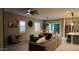 Open living space boasts modern furnishings and lots of natural light at 4090 S Virginia Way, Chandler, AZ 85249