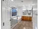 A spacious bathroom with a soaking tub, shower, double sinks, and ample lighting at 41220 N Belfair Way, Anthem, AZ 85086