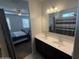 Bathroom with double sink vanity, ample mirror space, and modern fixtures at 4729 E Chromium Rd, San Tan Valley, AZ 85143