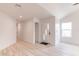 Bright entryway with vaulted ceilings, decorative front door, and luxury vinyl floors at 5109 W Sanna St, Glendale, AZ 85302